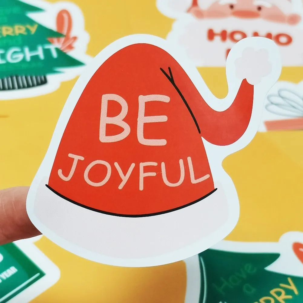 

10PCS ( 40 Pieces) Christmas Gift Name Label Packaging Christmas Stickers Seal Labels Christmas Decals Gift Package Tags XMAS
