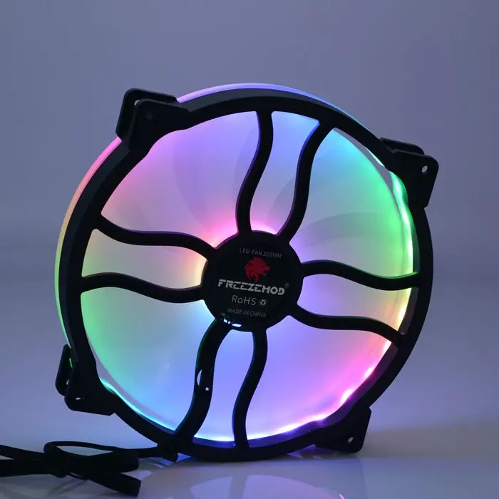FREEZEMOD Rainbow Aurora 20 см синхронный сертификат CE ROSH FAN-L20 | Компьютеры и офис