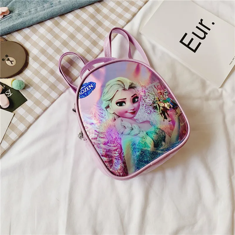 

Детский Школьный рюкзак Disney princess, мультяшная сумка для девочек, с принтом «Холодное сердце», Эльзы, дорожные сумки на плечо для Софии, детско...