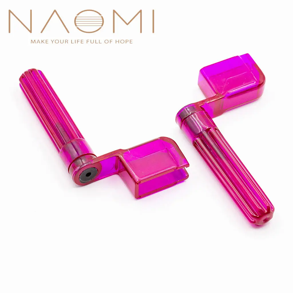 NAOMI 2 шт. намотка для гитарной струны Peg Акустическая Электрогитара фиолетовый