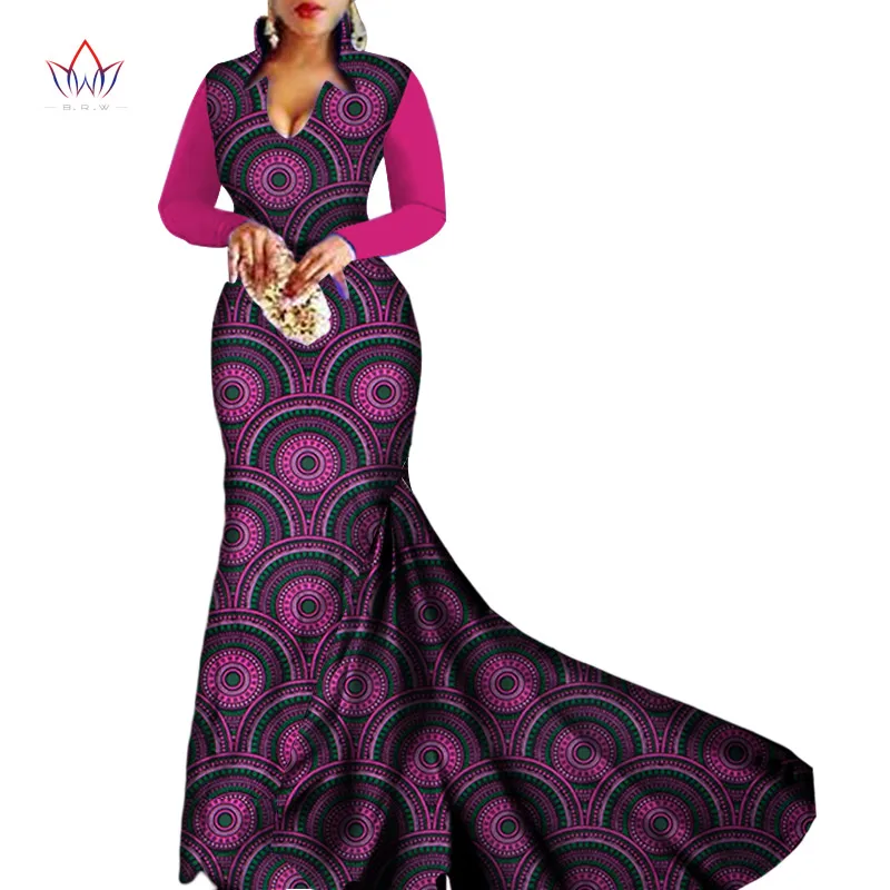 Bintarealwax комплект из обуви в африканском стиле платья для женщин без рукавов