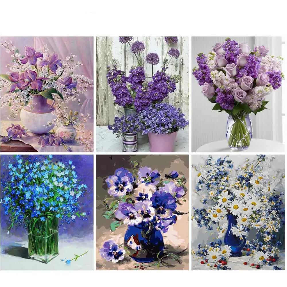 

CraftArtGo 5D вышивка «сделай сам» со стразами и с цветочным узором для девочек квадратные Стразы мозаика, вышивка крестиком на рисунке, со страза...