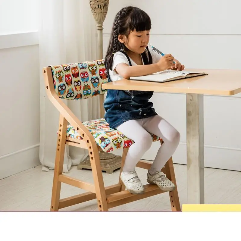 Stoel Silla Mobiliario Sillones Infantiles Meuble Enfant для деревянных детей детская мебель регулируемое