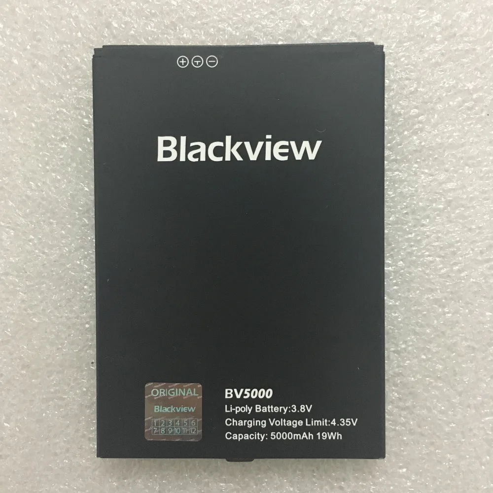 100% Новый оригинальный Blackview BV5000 5000 мАч литий ионная резервная батарея запасной