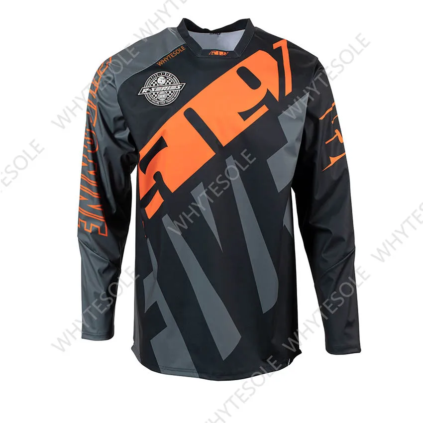 

Moto Motocross Jersey Long Sleeve Racing mtb jersey Quick Dry Bike Motobike Downhill Shirt