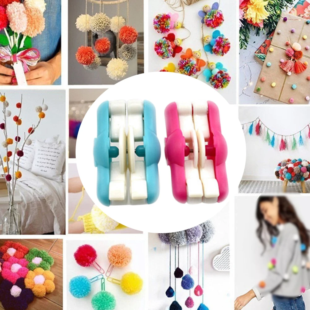 2 шт. домашний Профессиональный пушистый шар плетение легко использовать DIY