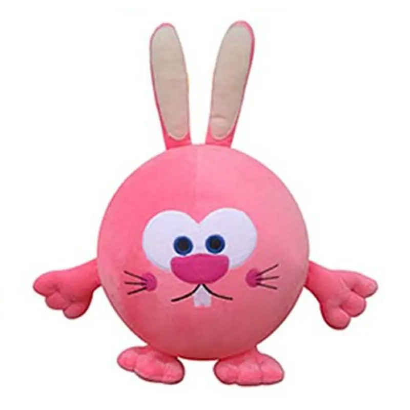 

Cute Cartoon Animal Plush Inflatable Jumping Ball with Inflation Pump Kids Toy Y4UD