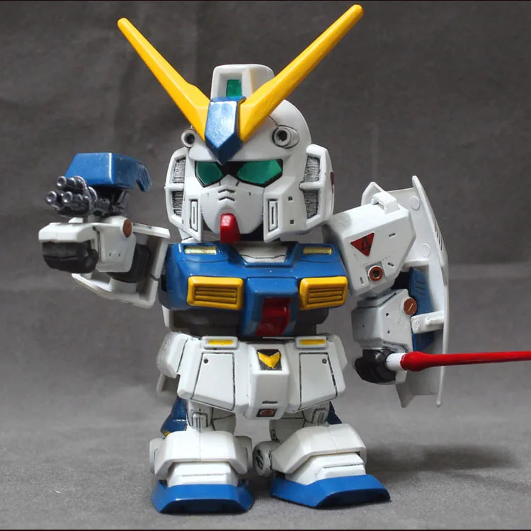 Gundam Фигурки 9 см робот японские игрушки Аниме для детей Подарки сборная игрушка фигурки DIY модель куклы - Цвет: GD273 nobox