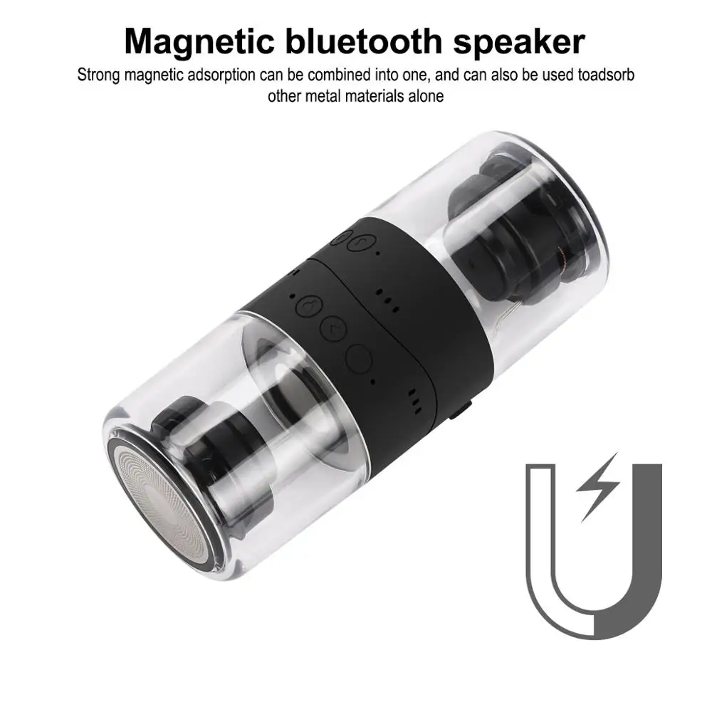 Bluetooth-Колонка Fineblue MK22 TWS 4 цвета светодиодсветодиодный подсветильник ка |