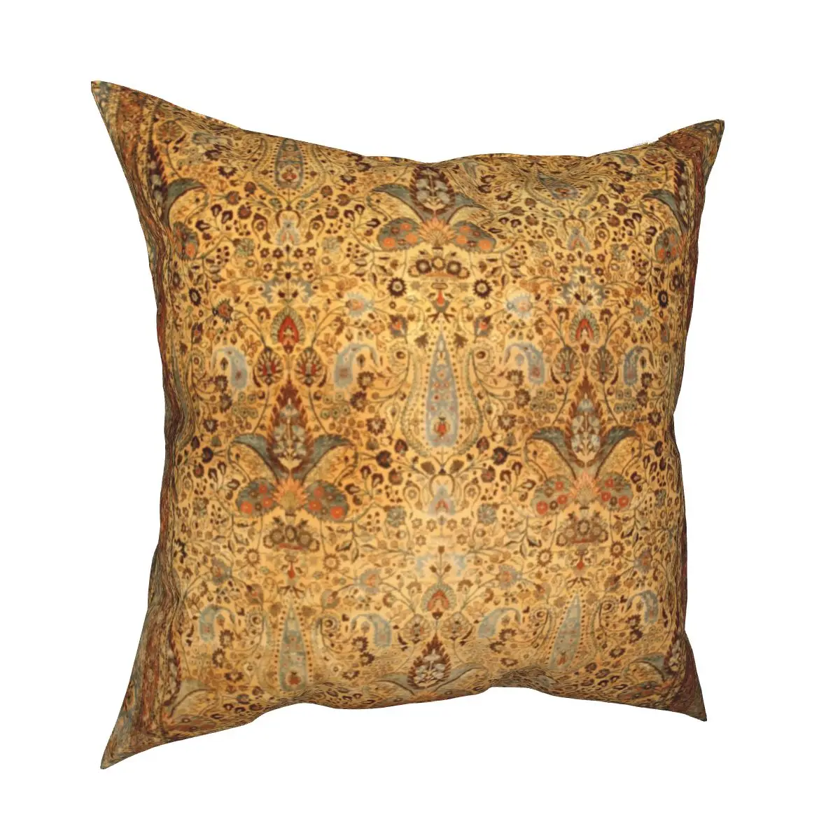 

Antique Persian Khorassan Rug Pillowcase Printing Polyester Cushion Decorative Boho Bohemian Throw Pillow Case Cover 40*40cm