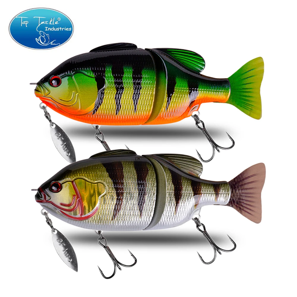 CF приманка 120 мм 50 г 140 мм 70 г Topwater Tilapia плавающая шарнирная приманка с спиннером Swimbaits приманка для ловли окуня