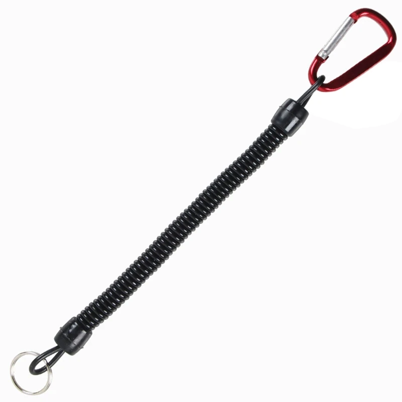 

2pcs Spearfishing Parts Scuba Diving Anti-lost Spiral Spring Coil Lanyard Rope
