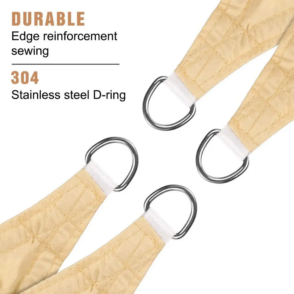 Comprar Toldo Cuadrado De Tela De Poliéster Para Proteger Del Sol, Cubierta De Piscina, Portátil, Impermeable, Para Exteriores, Vela, Dosel De Tela