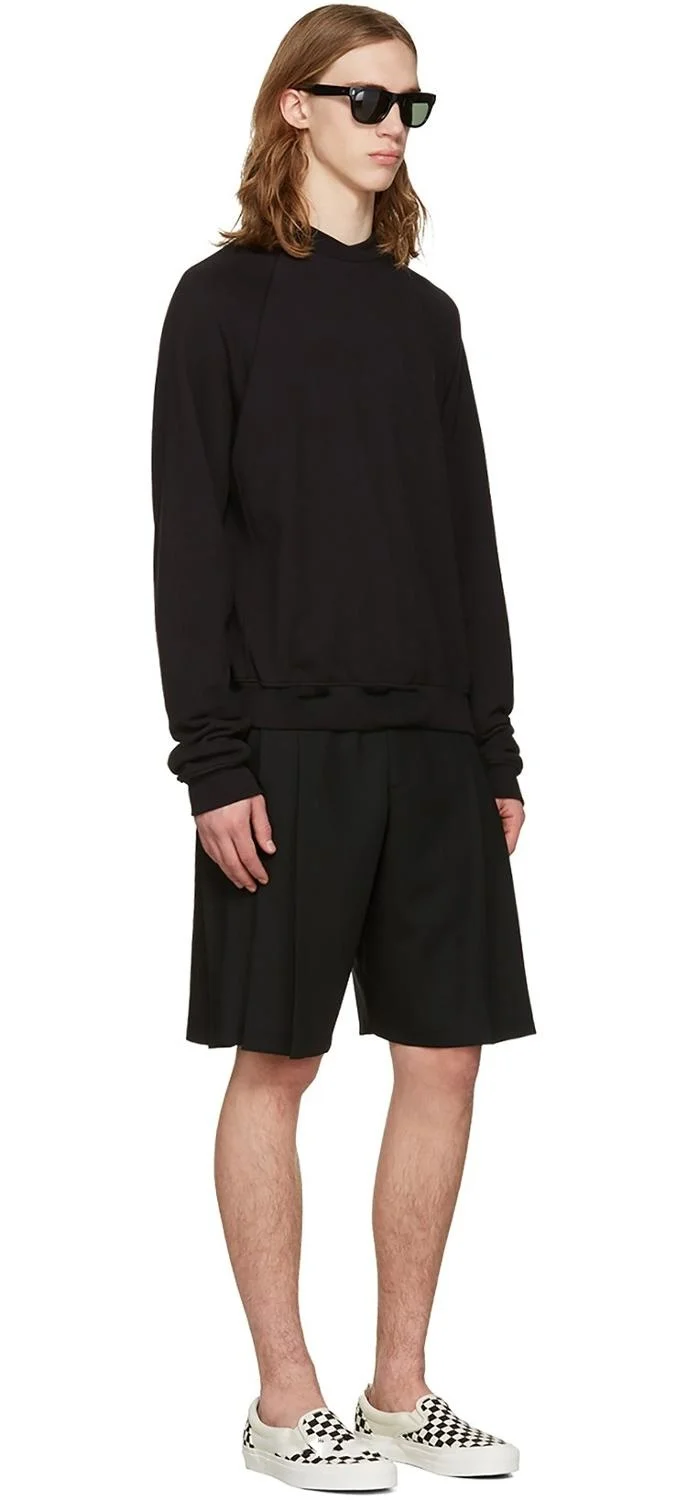 

Clothing Men's PLUS SIZE Slip The trend of personalized fashion leisure gauffer skirt loose pants five costumes