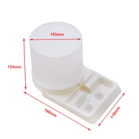 beehive entrance feeder 700ml with drowning prevention step for beekeeping honeybee bee tool