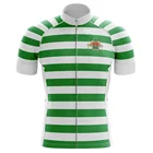 Новая мужская футболка для велоспорта HIRBGOD для Колумбии, уличная полосатая футболка для велоспорта, тонкая стильная велосипедная рубашка, полиэстер