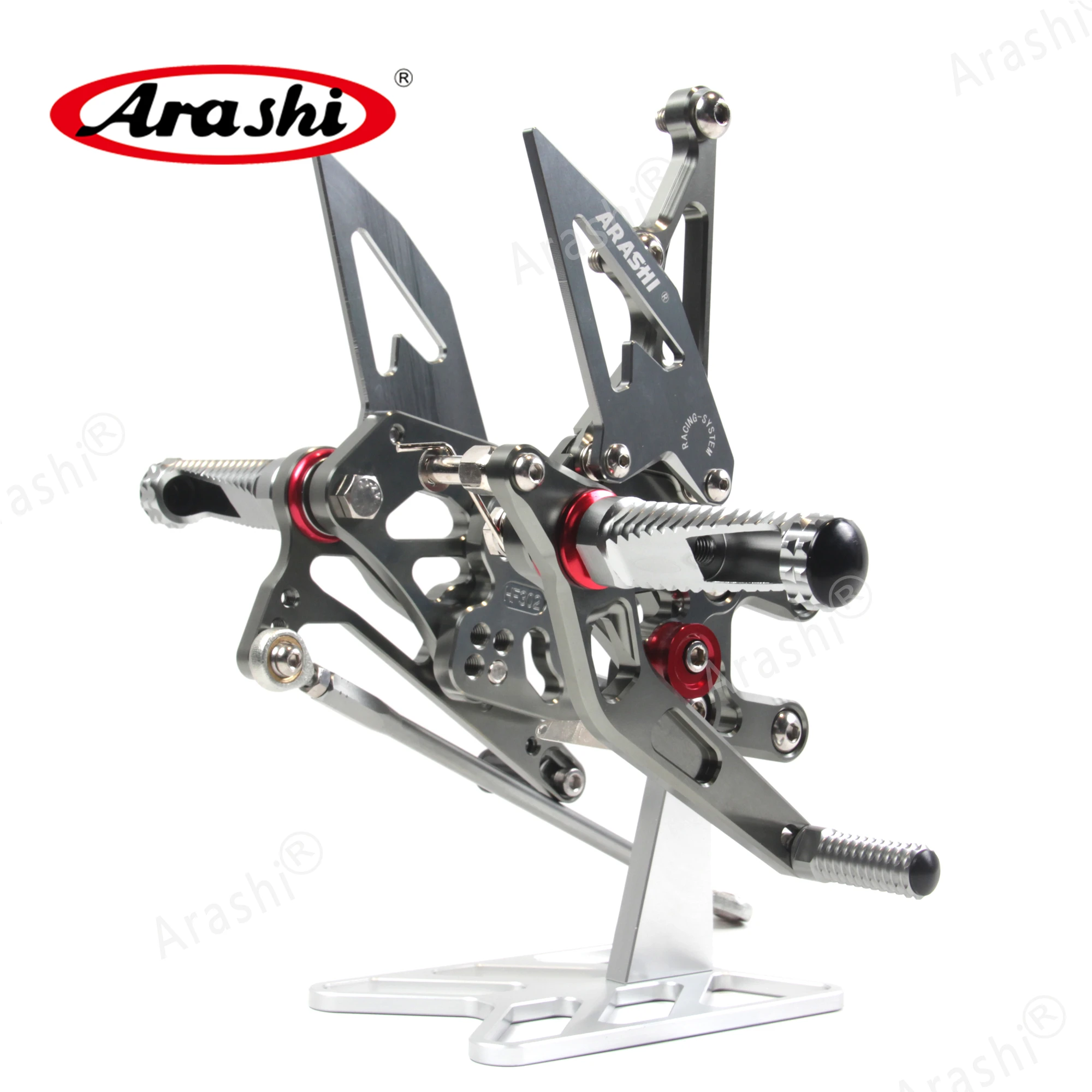 Регулируемая подставка для ног Arashi ZX 10R KAWASAKI NINJA ZX10R ZX10 R 2004 2005 подножки задние