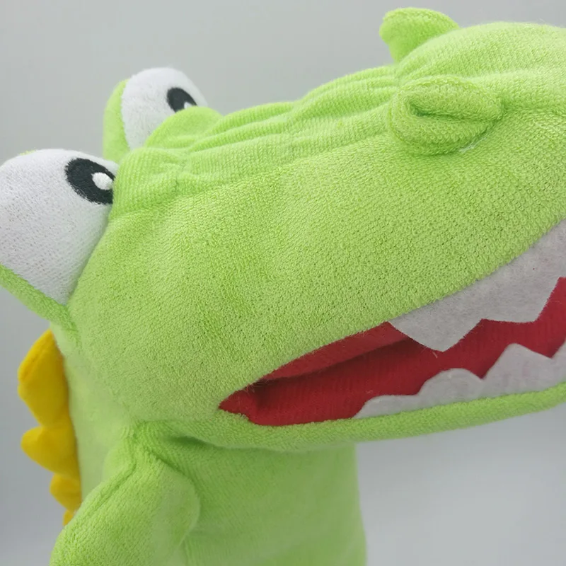 Зеленый большой крокодиловый Чехол для водителя гольфа с мультяшным животным 460cc