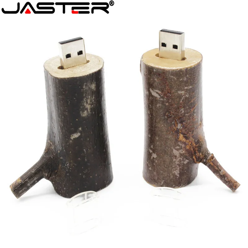 Usb флеш накопитель JASTER wood 4 ГБ 8 16 32 usb 2 0 64 ГБ|USB флэш-накопители| |