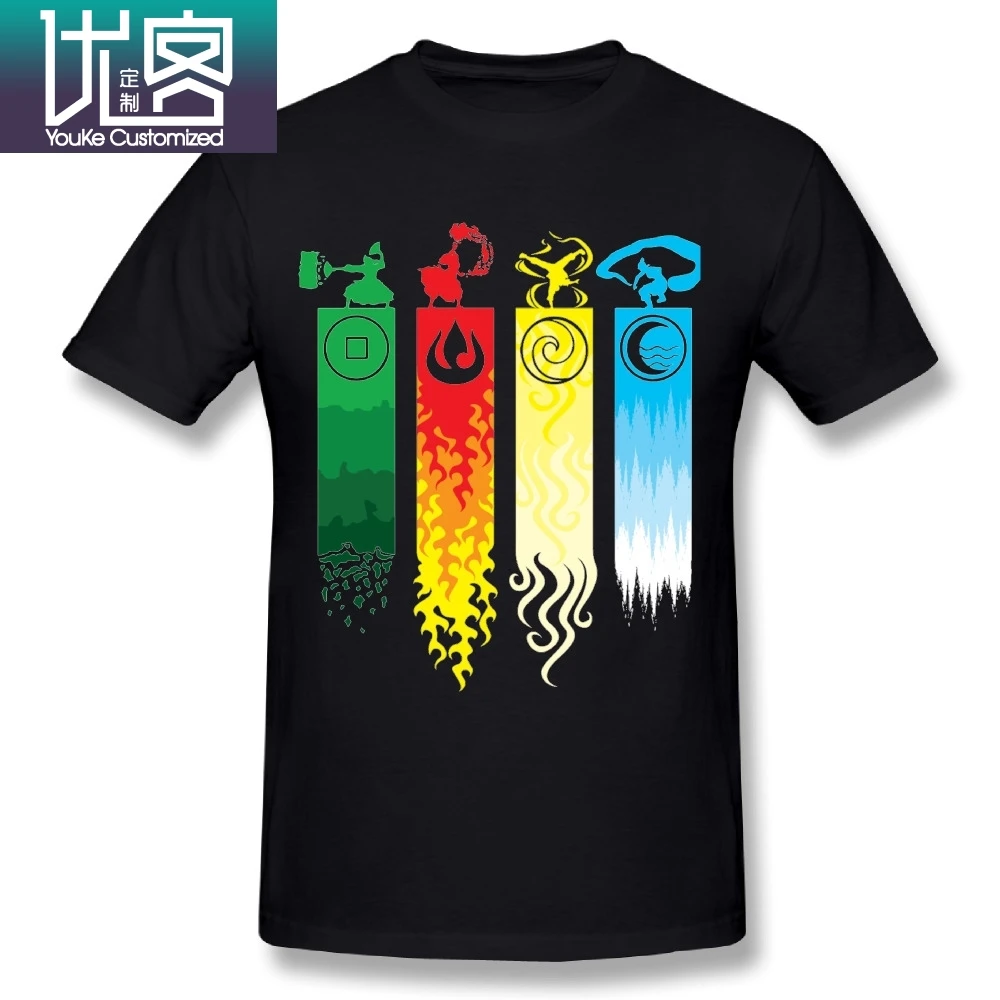 Новое поступление для мальчиков Аватар &quotПовелитель стихий&quot футболка с