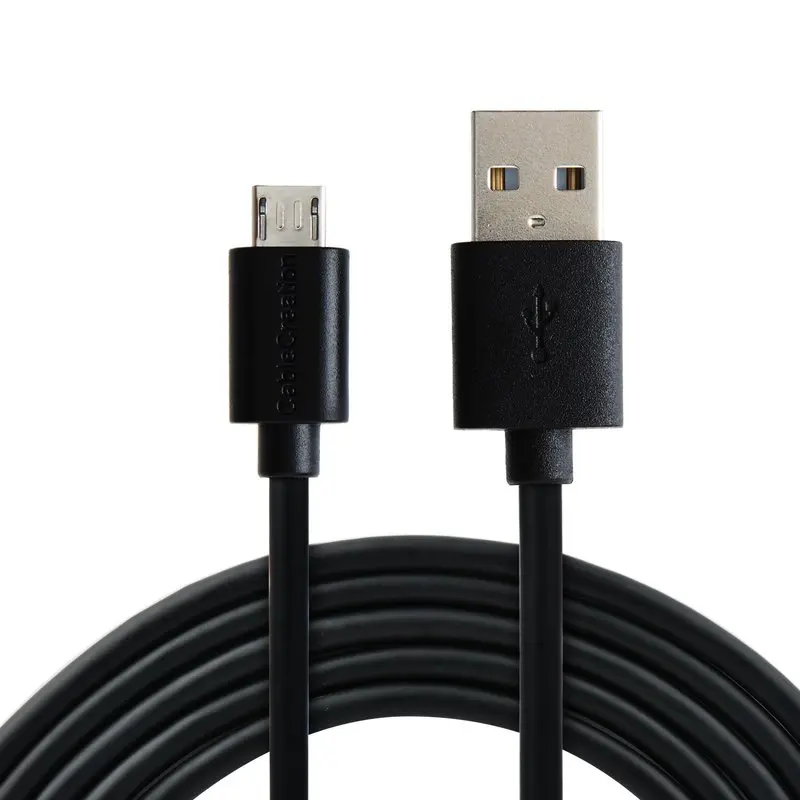 Micro USB кабель 6 футов 2 0 к высокоскоростной A папа B тройной экранированный 1 8