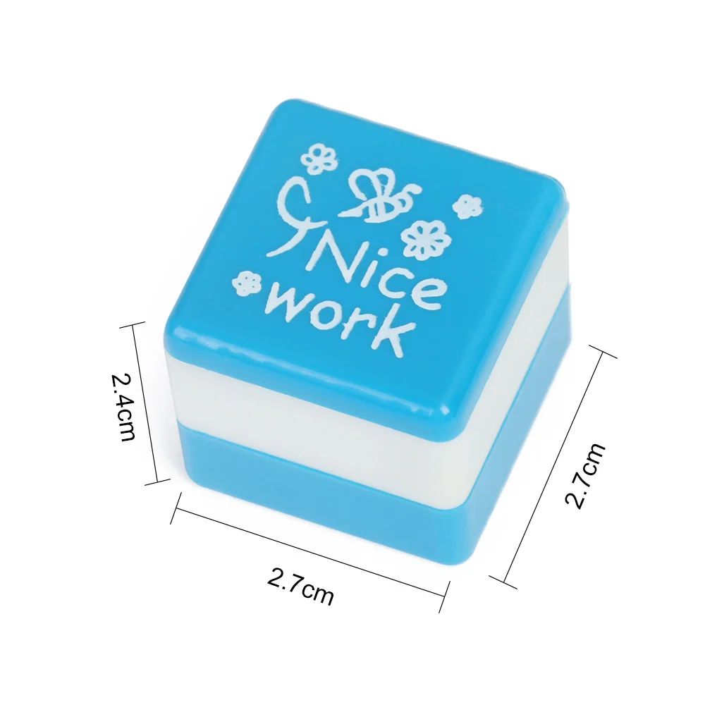 6 шт./компл. учителя хвалю фраза наградные марки домашнее задание красочные