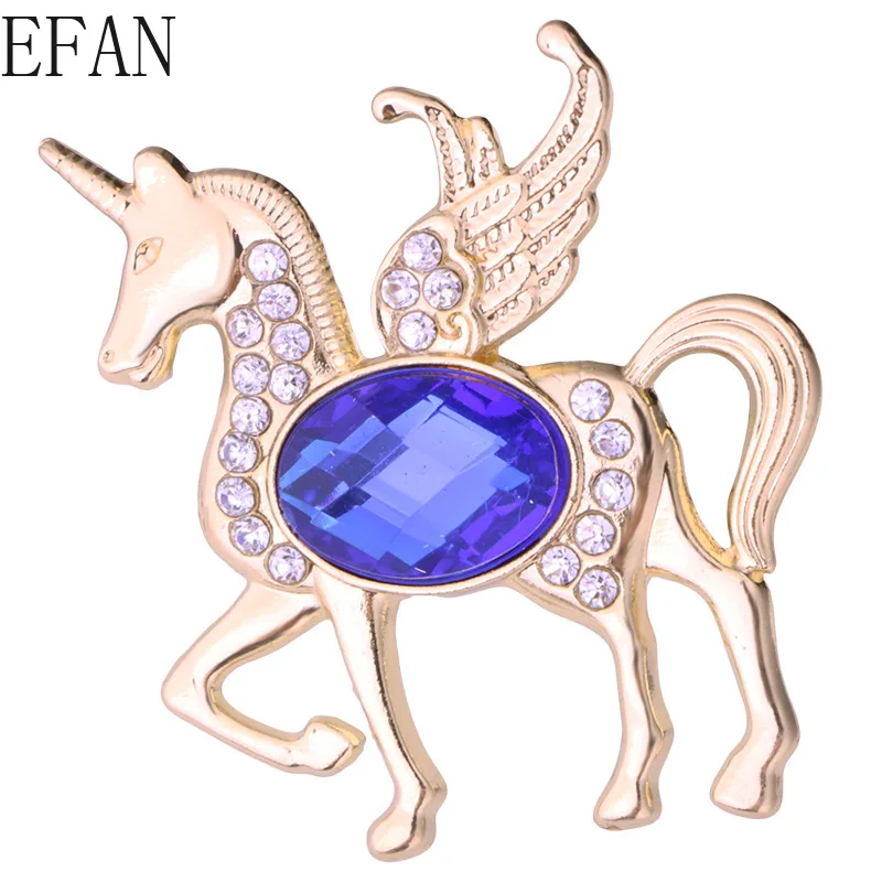 Эмалированные Броши счастливая лошадь для женщин и мужчин Стразы в виде животных