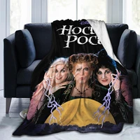 hocus pocus 3d printed flannel blanket for super soft blankets warm home blanket bed sofa deco