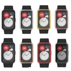 Мягкий защитный чехол из ТПУ на весь экран, защитный чехол, рамка для Huawei Watch Fit, ремешок, охватывающий защитный бампер