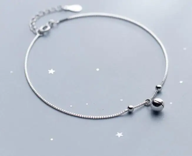 Тонкие настоящие. Детский браслет на ногу ювелирное изделие из полированного