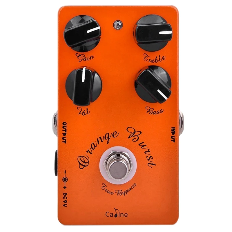 

Caline CP-18 взрыв педаль для гитарного эффекта овердрайв оранжевый усилитель гитарная педаль аксессуары