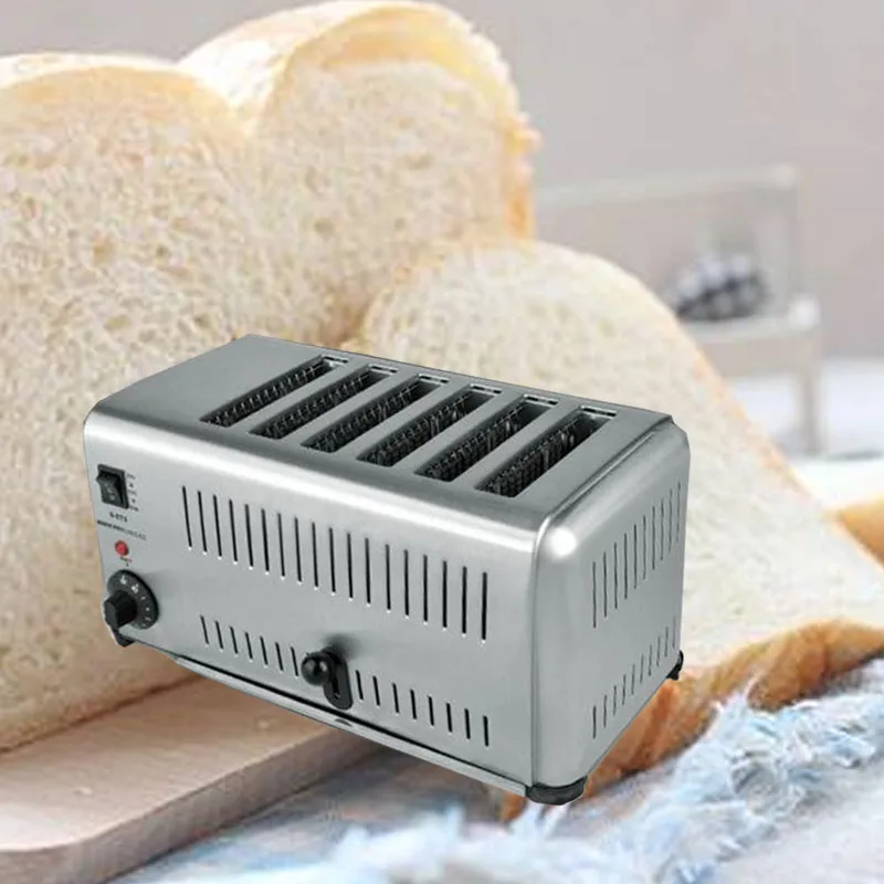 

Automatic Electric Toaster 4 Slices Slot Toast Baking Oven Grill Heater Mini Sandwich Breakfast Machine Bread Maker EU Plug
