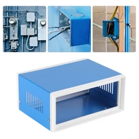 waterproof metal iron diy electrical junction box housing enclosure project case enclosure cover for outdoor indoor