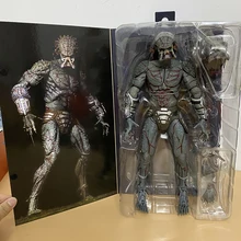 NECA Fugitive Predator Figure Armored Assassin Ultimate Unmasked PVC Action Figure Collectible Model Toy