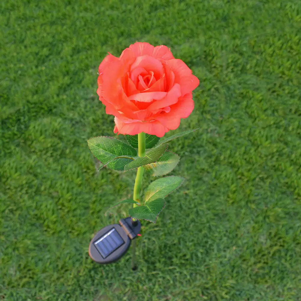 Уличный светодиодный светильник с питанием от солнечной батареи лампа для сада