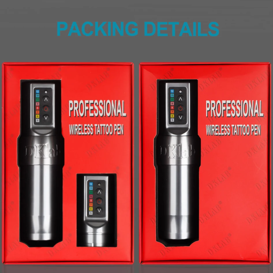 DKLAB DK-W1 Беспроводная тату-машинка ручка все в одном аккумуляторе тату-ручка для