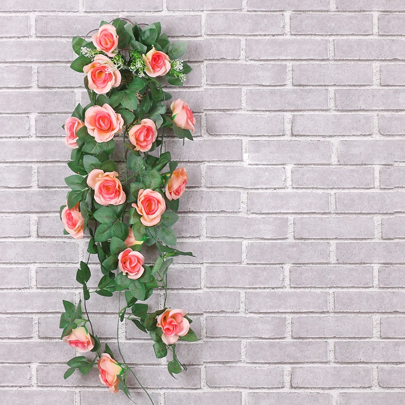 Искусственный ротанговый цветок искусственные цветы лоза настенная подвеска