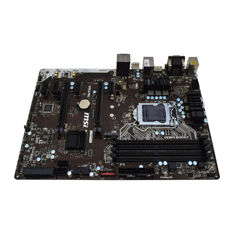 Для MSI Z170 A PRO материнская плата 1151 pin M.2 интерфейс DDR4 Оригинал используется