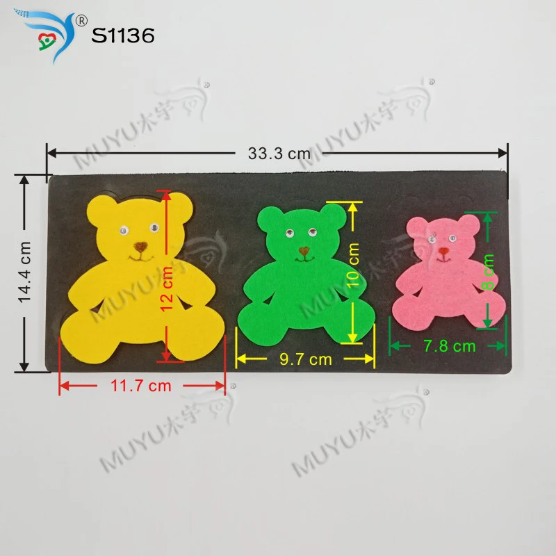Высекальная штамповка Bear muyu новые деревянные высекальные штампы для