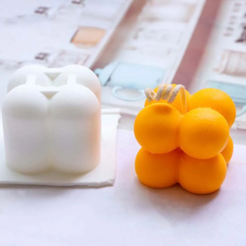 

Silicone Molds for DIY Aromatherapy Plaster Candle Handmade Soap Ornament DIY Making Crafts Mould