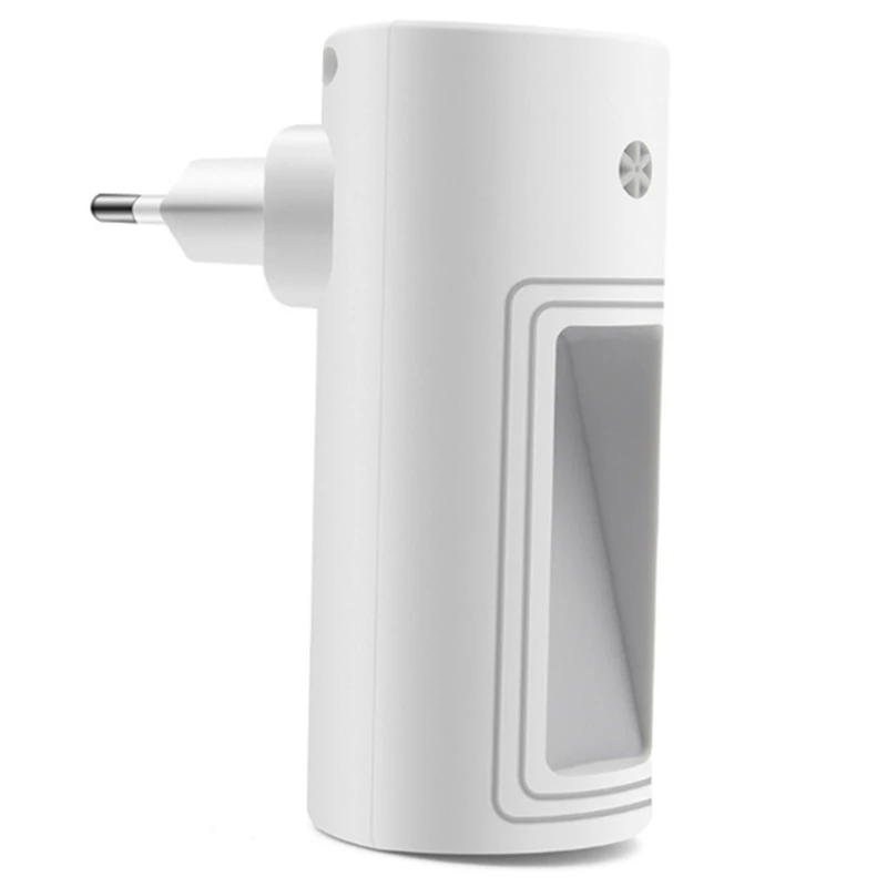 

Hot 2Pcs LED Night Light Simple Corridor Light Control Night Light Energy-Saving Plug-in Nursing Bedside Lamp US PLUG