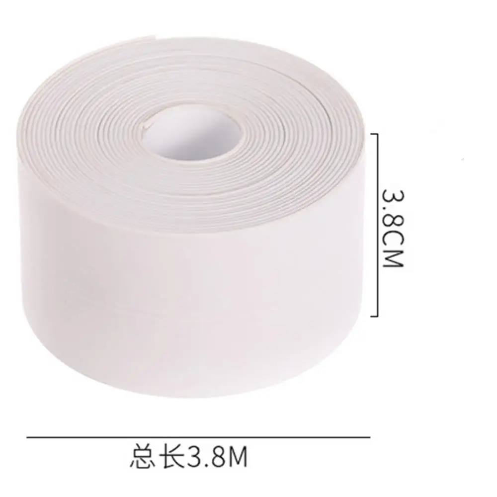 

Kitchen Sink Waterproof Mildew Strong Self-adhesive Tape Bathroom Gap Strip Self-adhesive Pool Water Seal