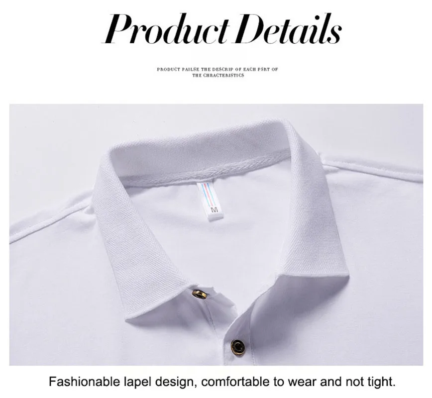 Новинка рубашка поло для мужчин эластичная Удобная футболка мужские мягкие