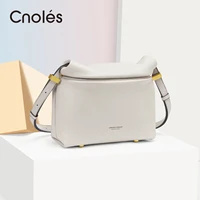 cnoles fashion female shoulder bags for women crossbody bag tote handbags leather 2022 luxury designer brand ladys chest bag
