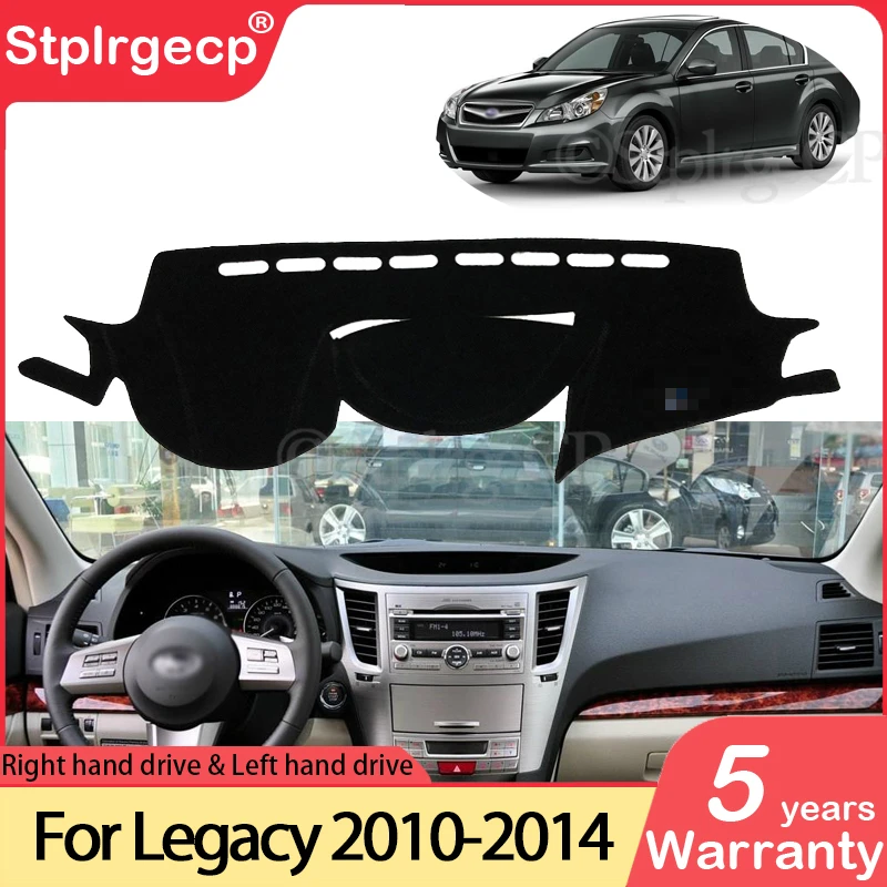 Противоскользящий коврик для Subaru Legacy 2010 2011 2012 2013 2014 приборной панели ковер