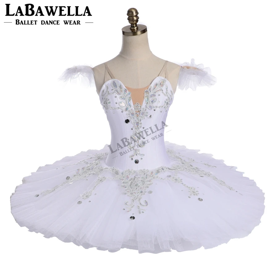 Женский Профессиональный Балетный костюм пачка из твердого тюля детское