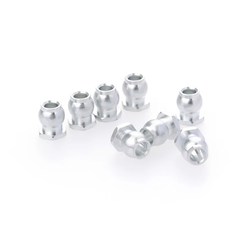 8Pcs Link Rod Metal Ball Bearing Ends Joint Bolt For 1:8 1:10 AXIAL SCX10 II RC Car Truck Scale Crawler Off-Road Me | Электроника