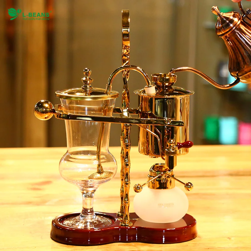Кофейник из Бельгии сифон Алкогольная лампа королевская шлифовальная машина |