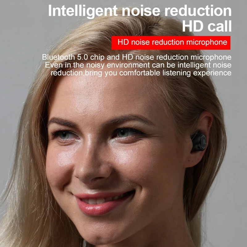 Беспроводные наушники Ovevo Q63 TWS Bluetooth 5 0 HD Denoise 3D стерео Hi Fi для музыки игр