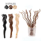 Lychee Life 20 шт. волнистые Ротанговые Ароматические диффузоры, Сменные запасные палочки, освежитель воздуха, комнатные духи, рассеиватель из ротанга